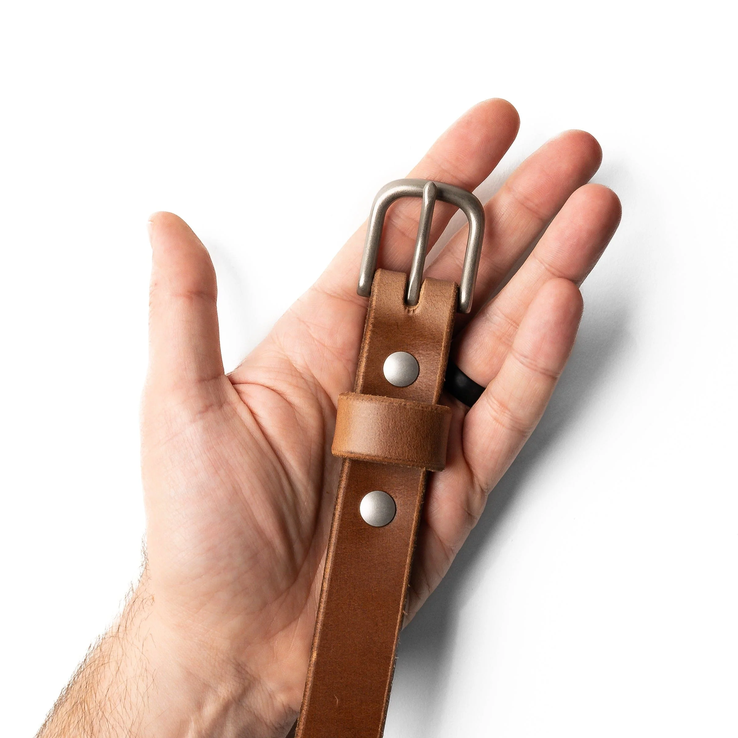 Leather Belt - 1" - Image 4