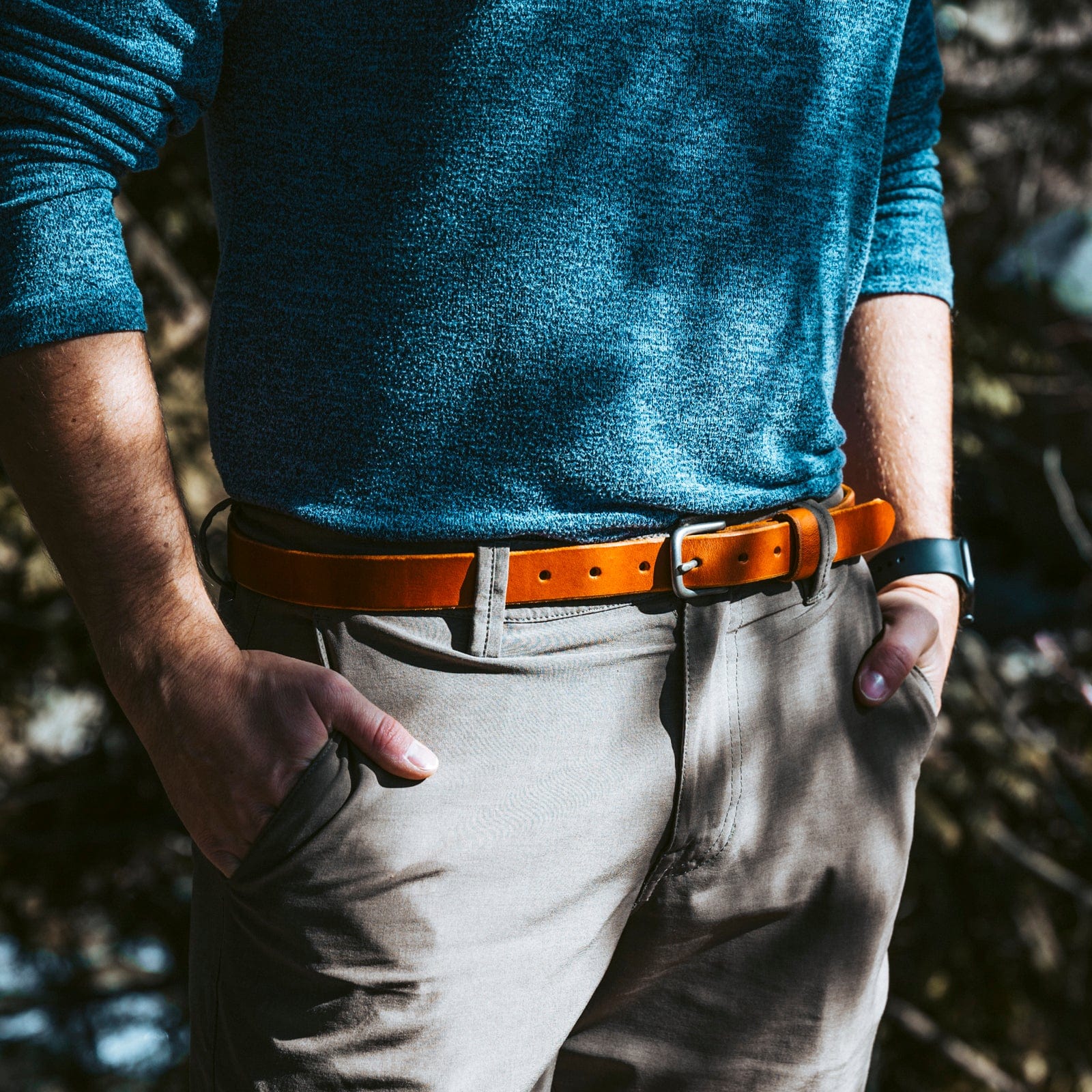 Leather Belt - 1" - Image 8