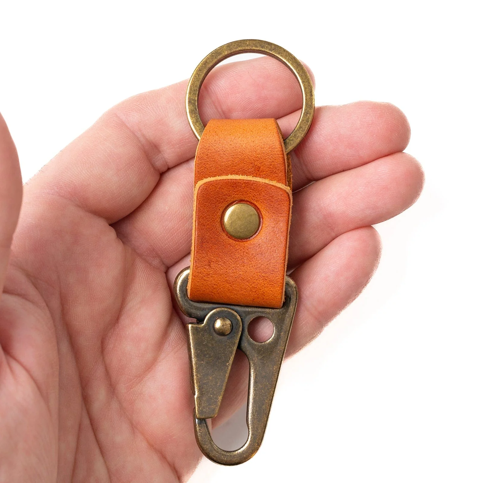 Leather Clip Keychain - Image 10