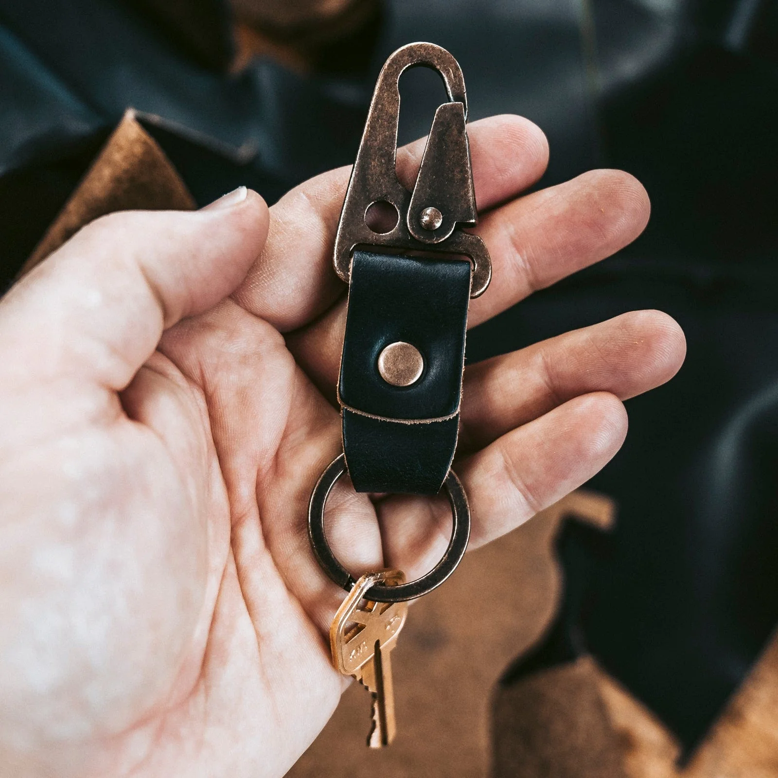 Leather Clip Keychain - Image 20
