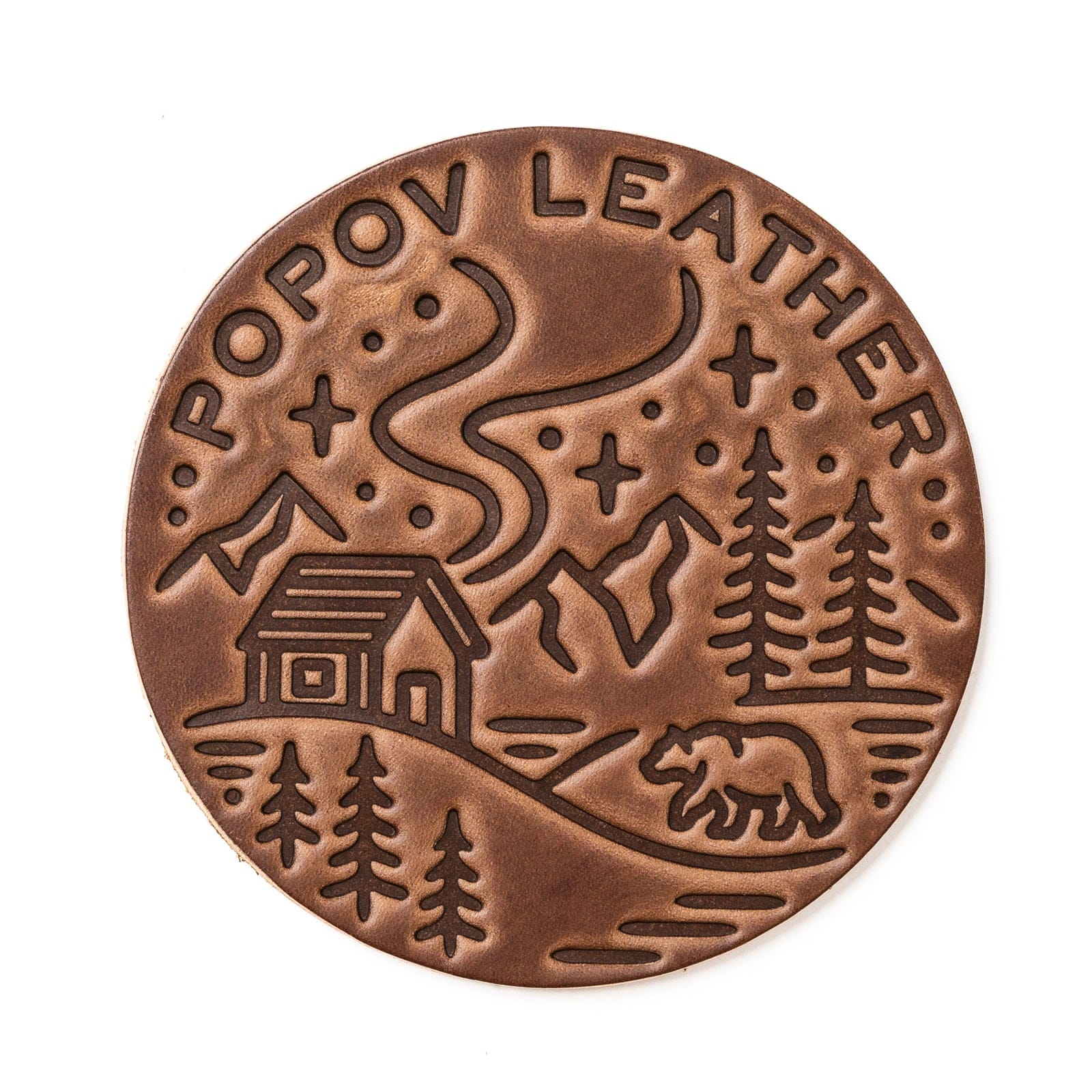 Leather Coasters 4 Pack - 4 Seasons - Image 3