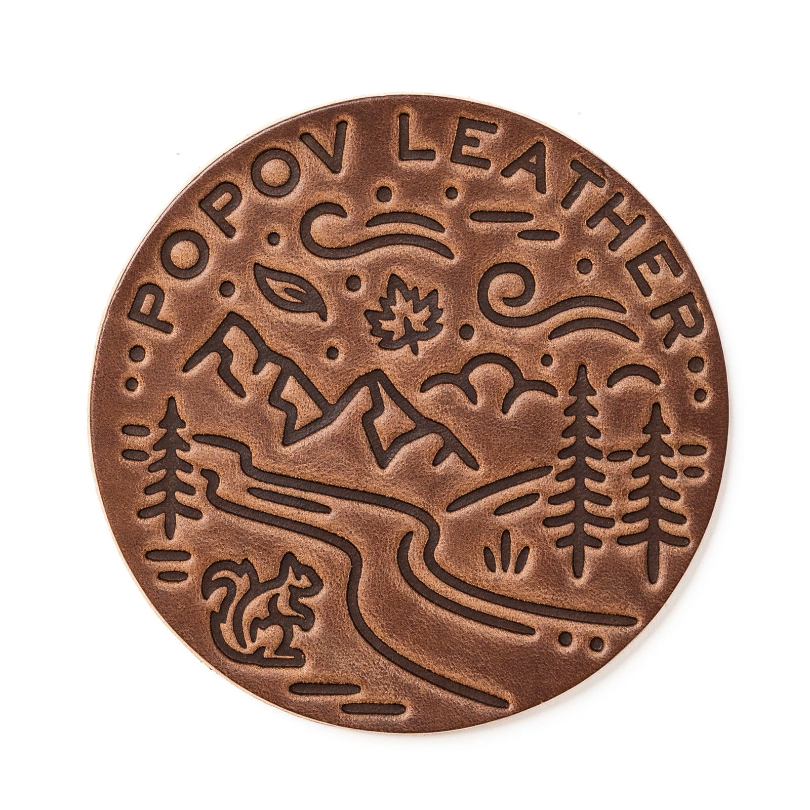 Leather Coasters 4 Pack - 4 Seasons - Image 5