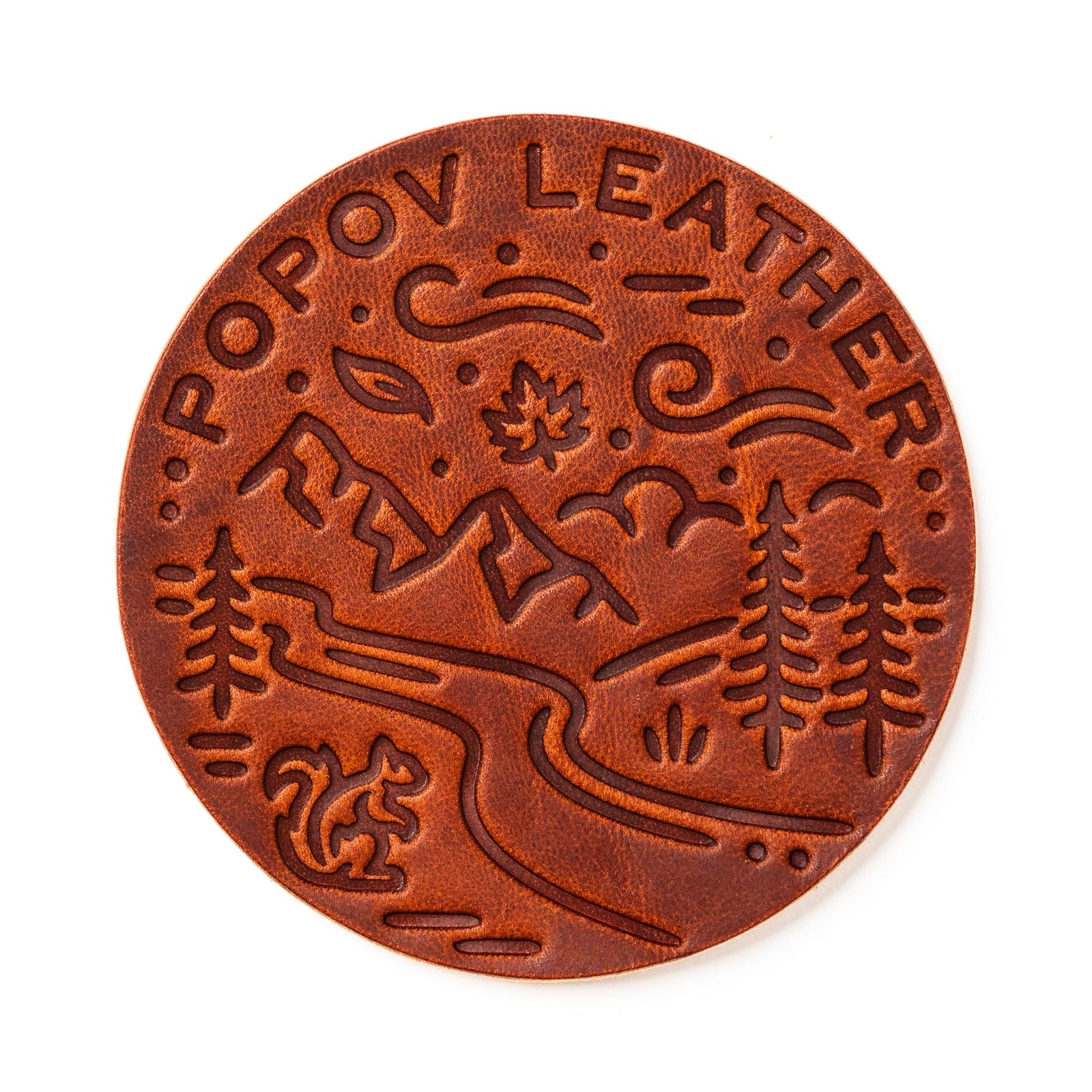 Leather Coasters 4 Pack - 4 Seasons - Image 7