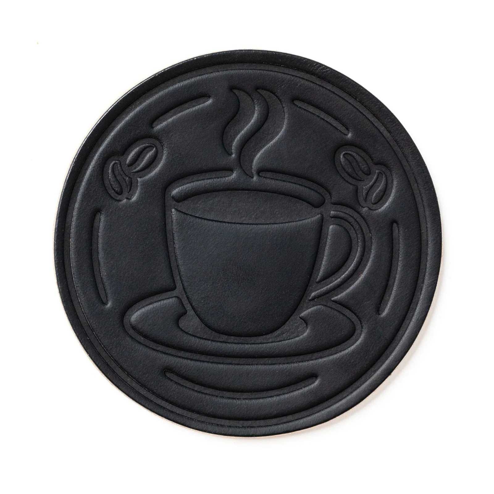 Leather Coasters 4 Pack - Coffee - Image 8