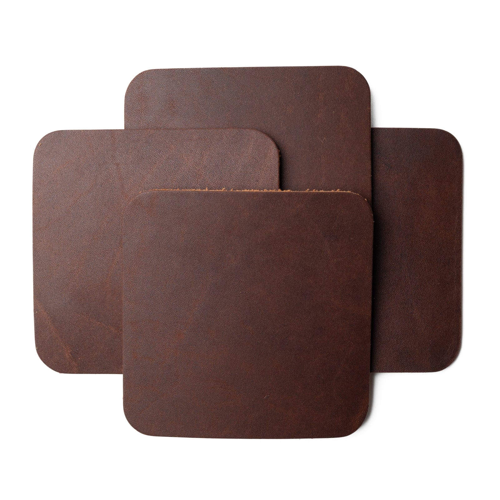 Leather Coasters 4 Pack - Square Blank - Image 5