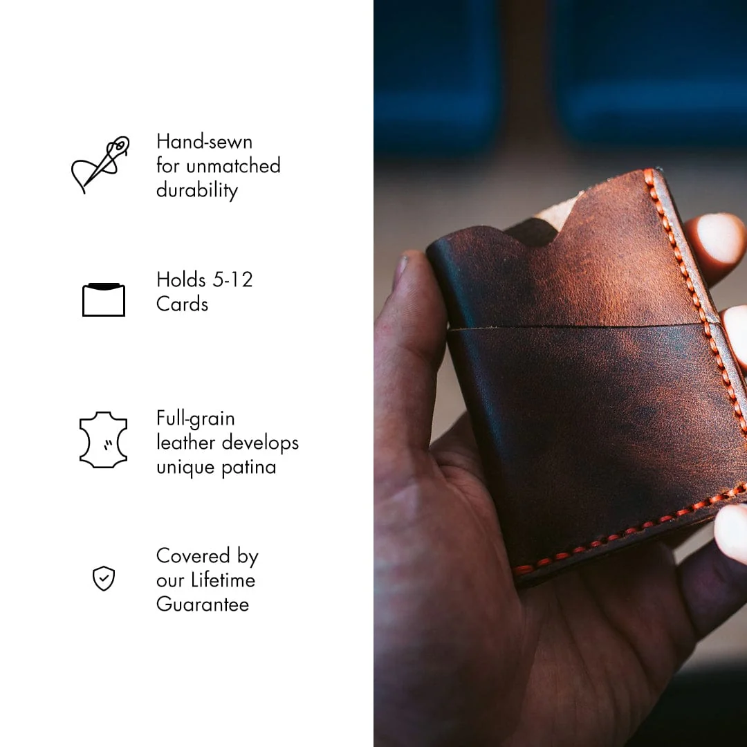 Leather Front Pocket Wallet - Image 3