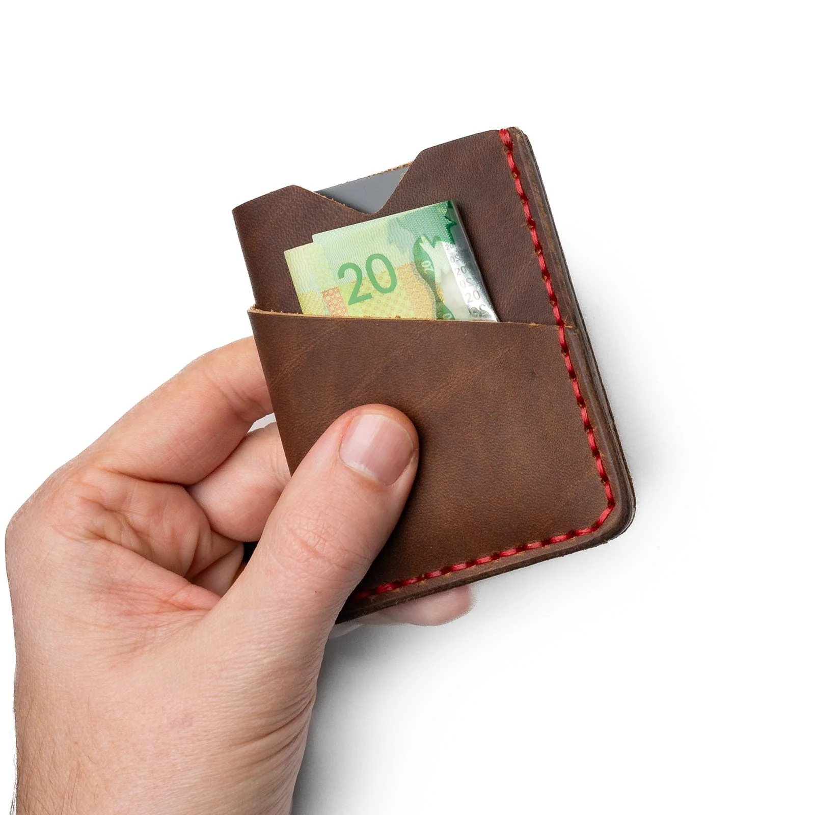 Leather Front Pocket Wallet - Image 4