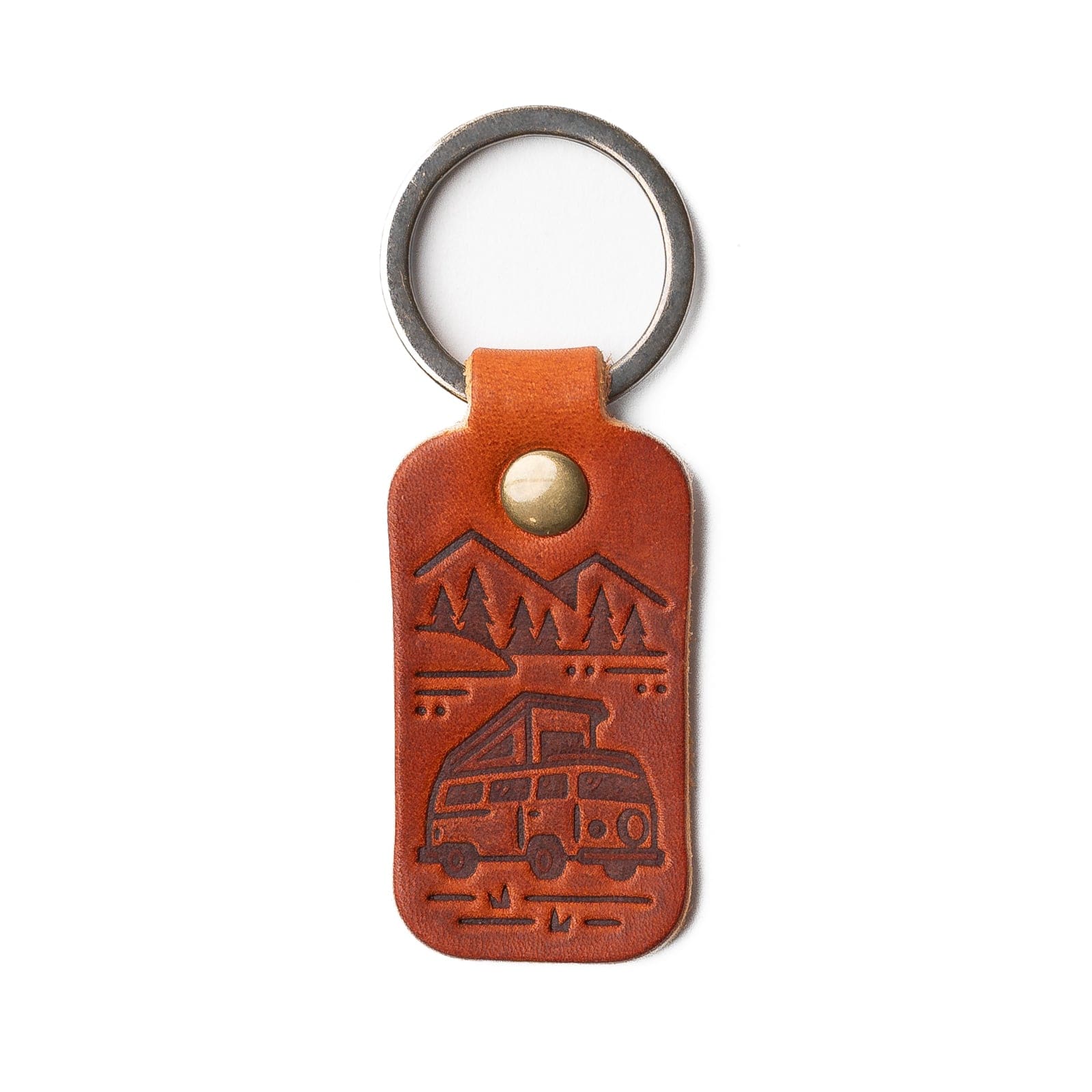 Leather Keyfob - Camper Van - Image 3