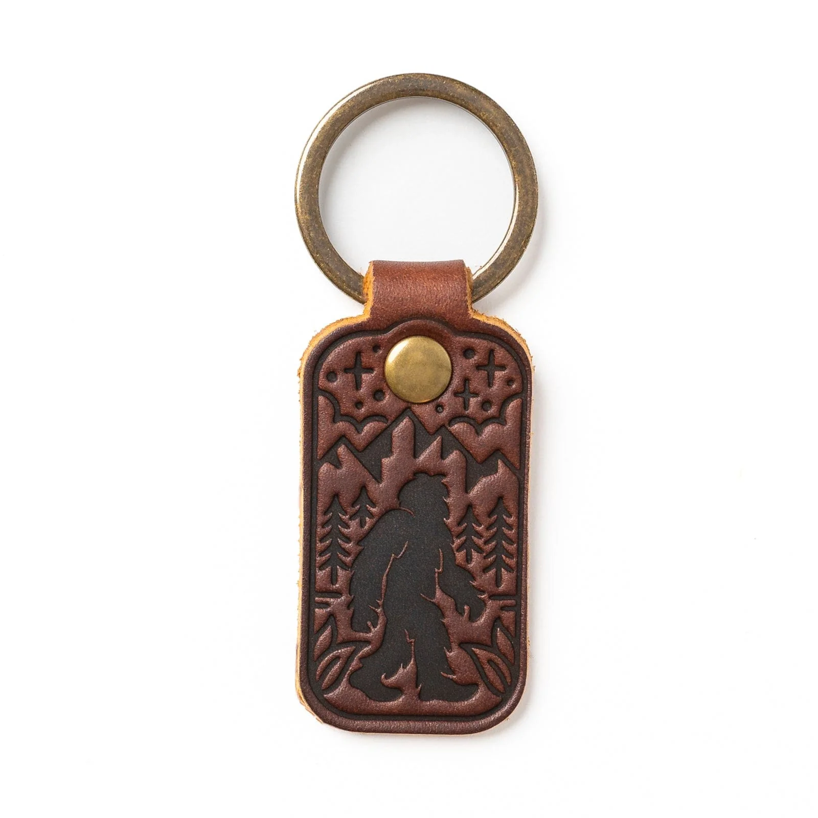 Leather Keyfob - Sasquatch - Image 4