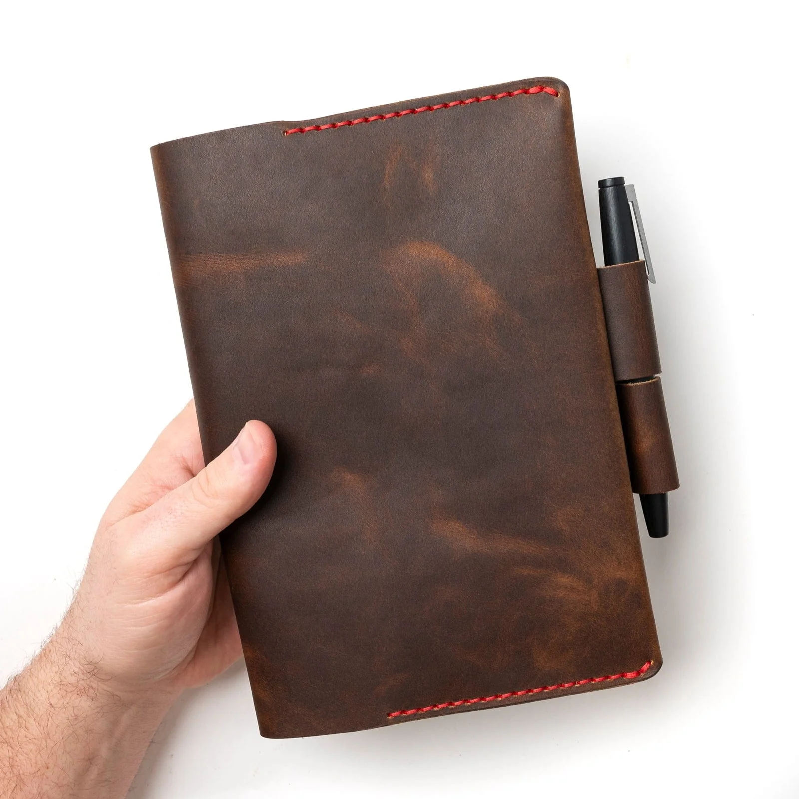 Leather Leuchtturm1917 A5 Notebook Cover - Image 4