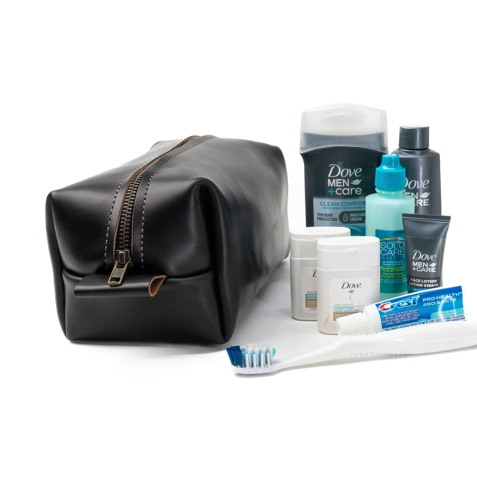 Leather Toiletry Bag - Image 18