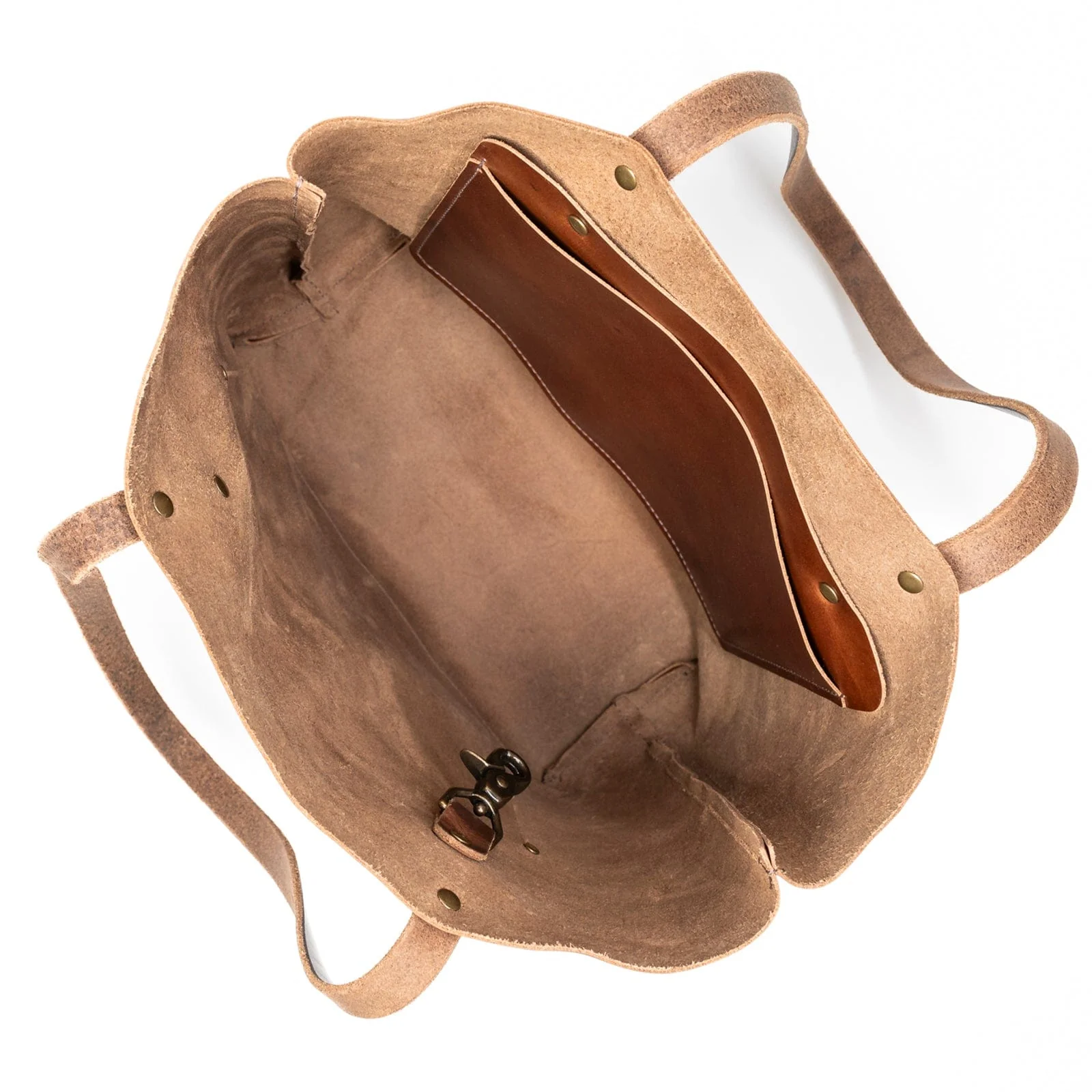 Leather Tote Bag - Weekender - Image 18