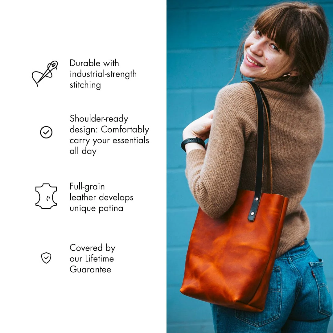 Leather Tote - Everyday - Image 8