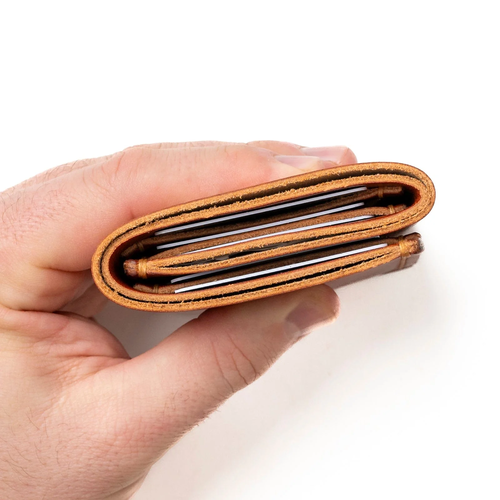 Leather Trifold Wallet - Image 17