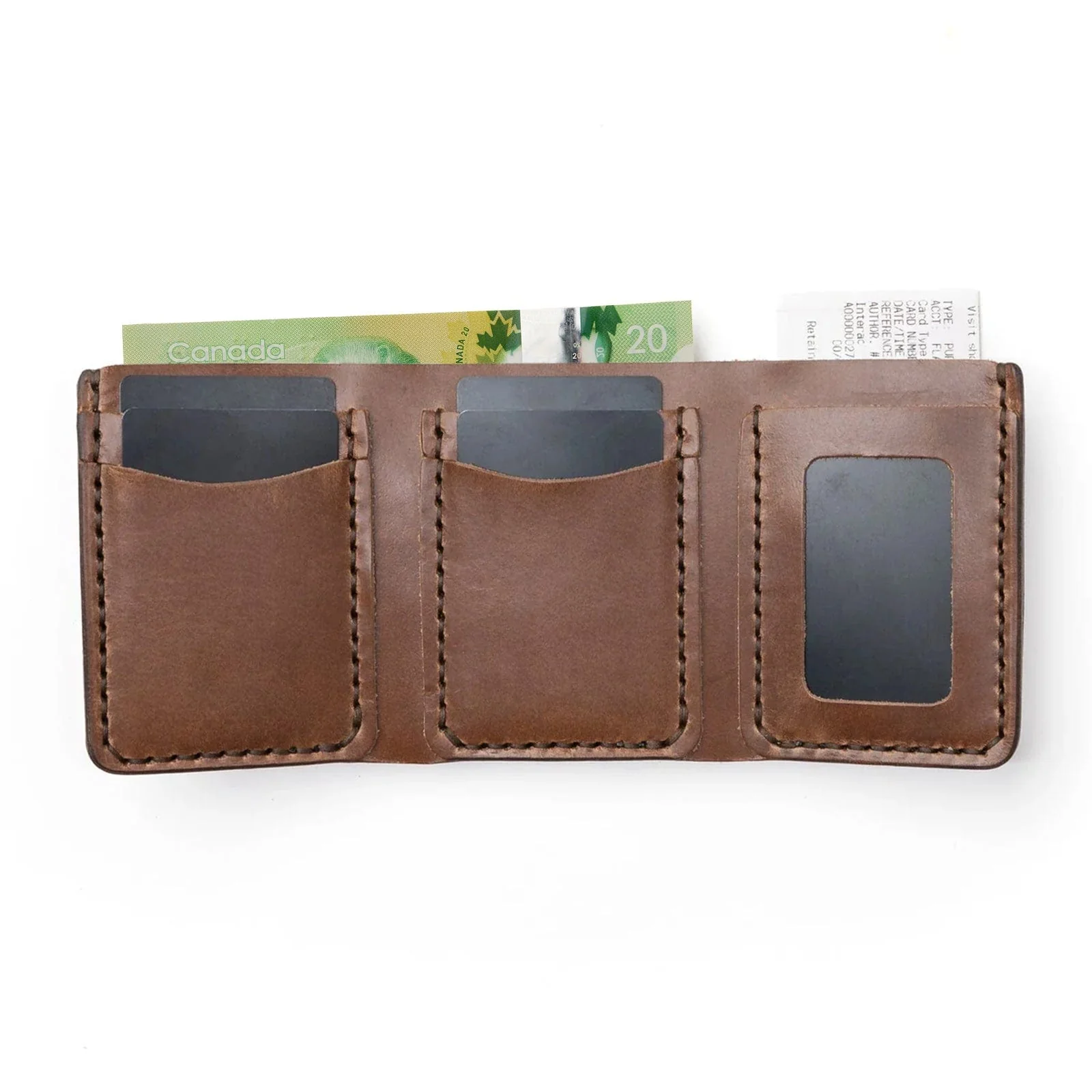 Leather Trifold Wallet - Image 25