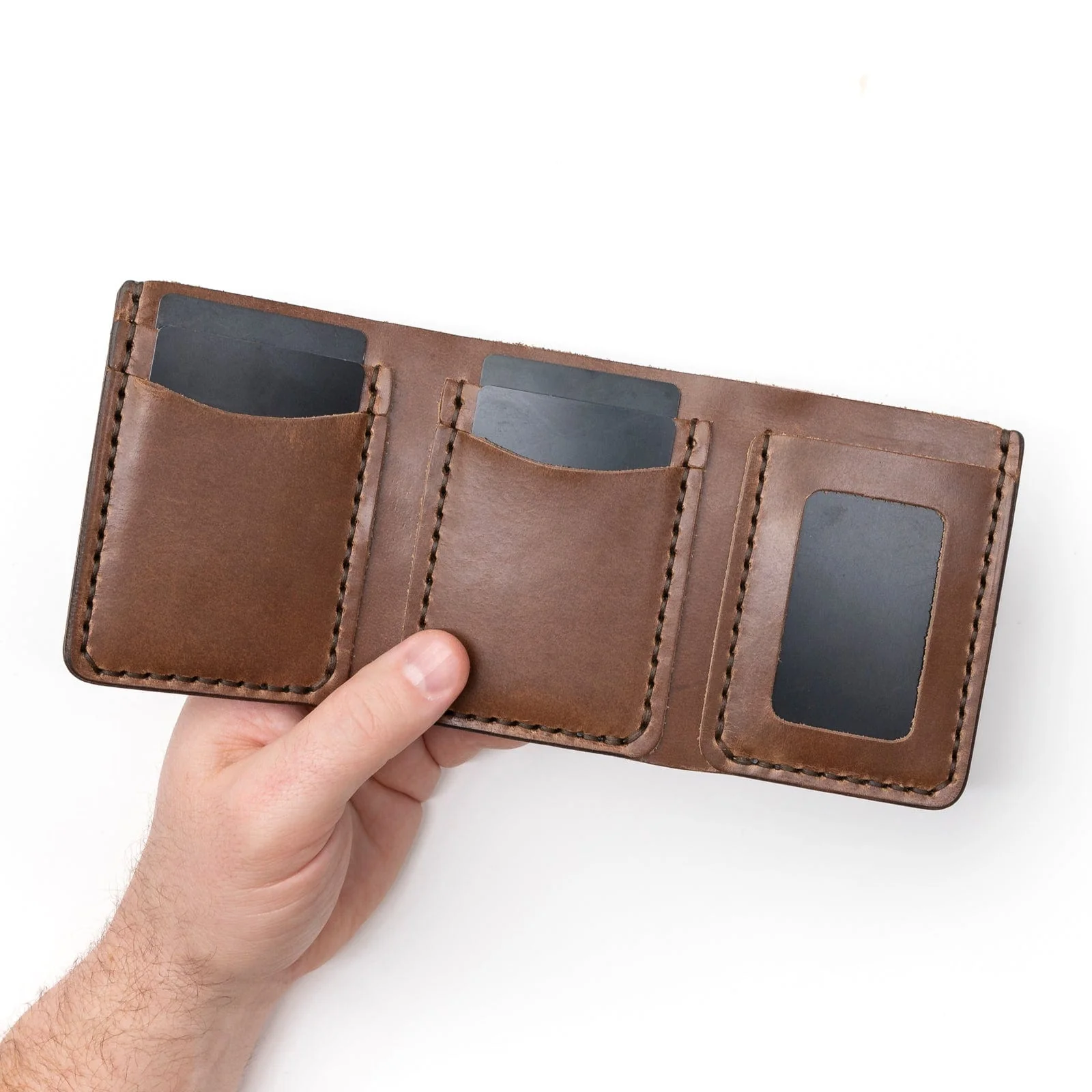 Leather Trifold Wallet - Image 26