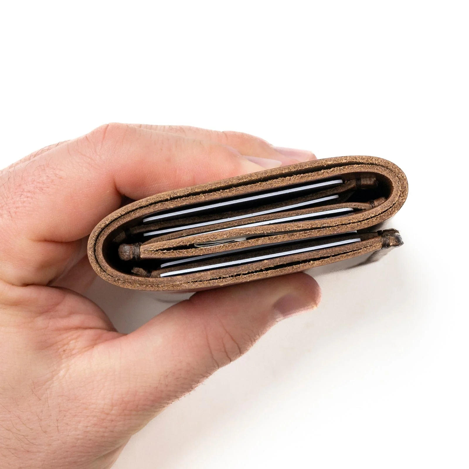 Leather Trifold Wallet - Image 27