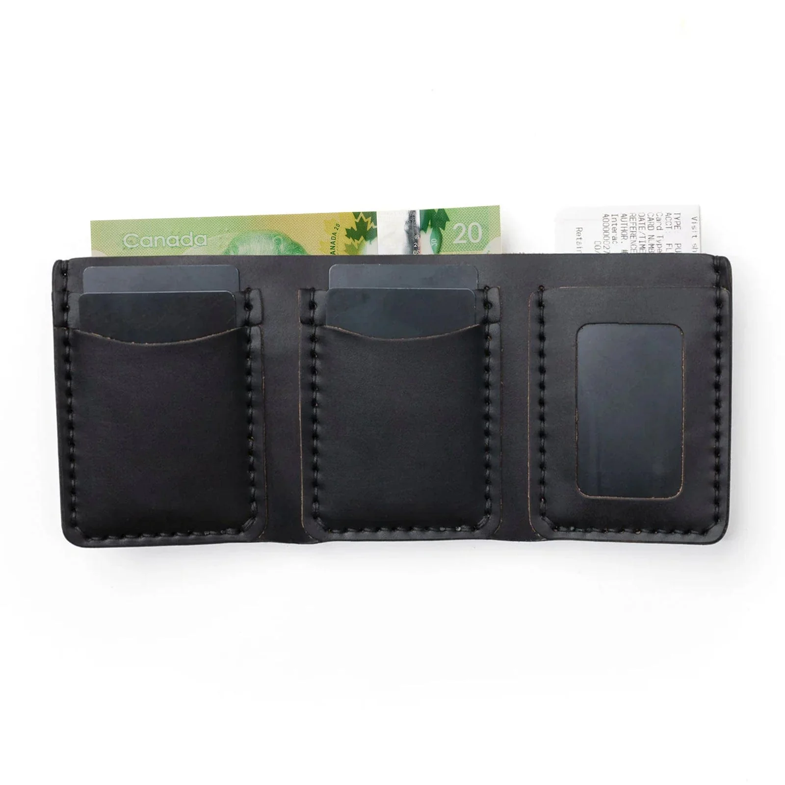 Leather Trifold Wallet - Image 35
