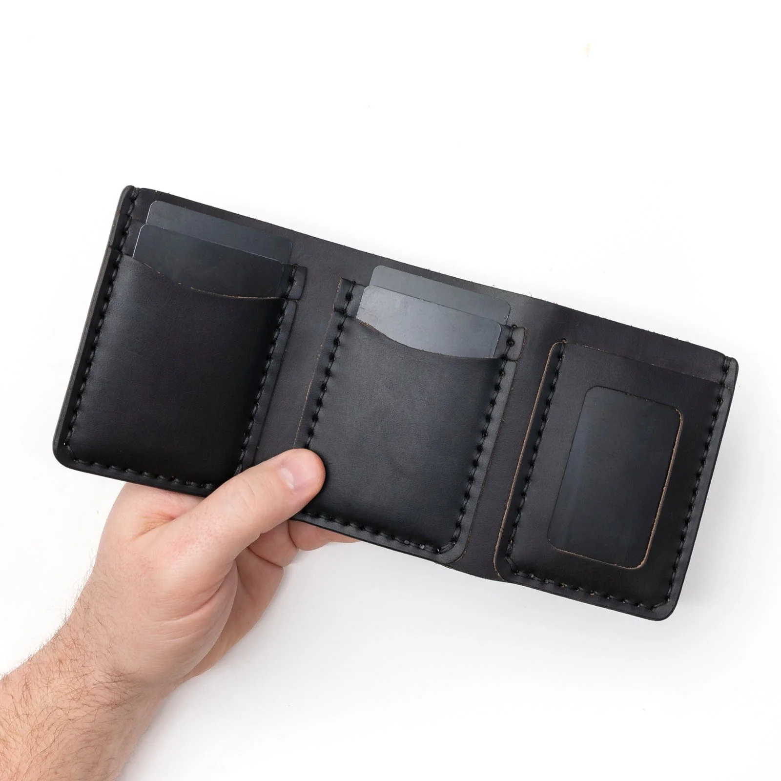 Leather Trifold Wallet - Image 36