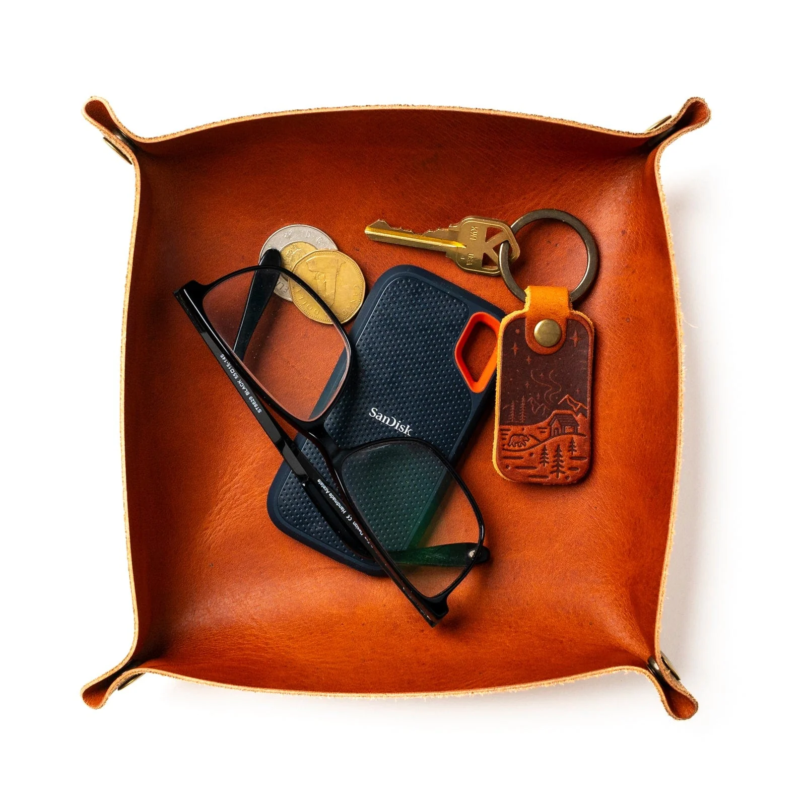 Leather Valet Tray - Image 7