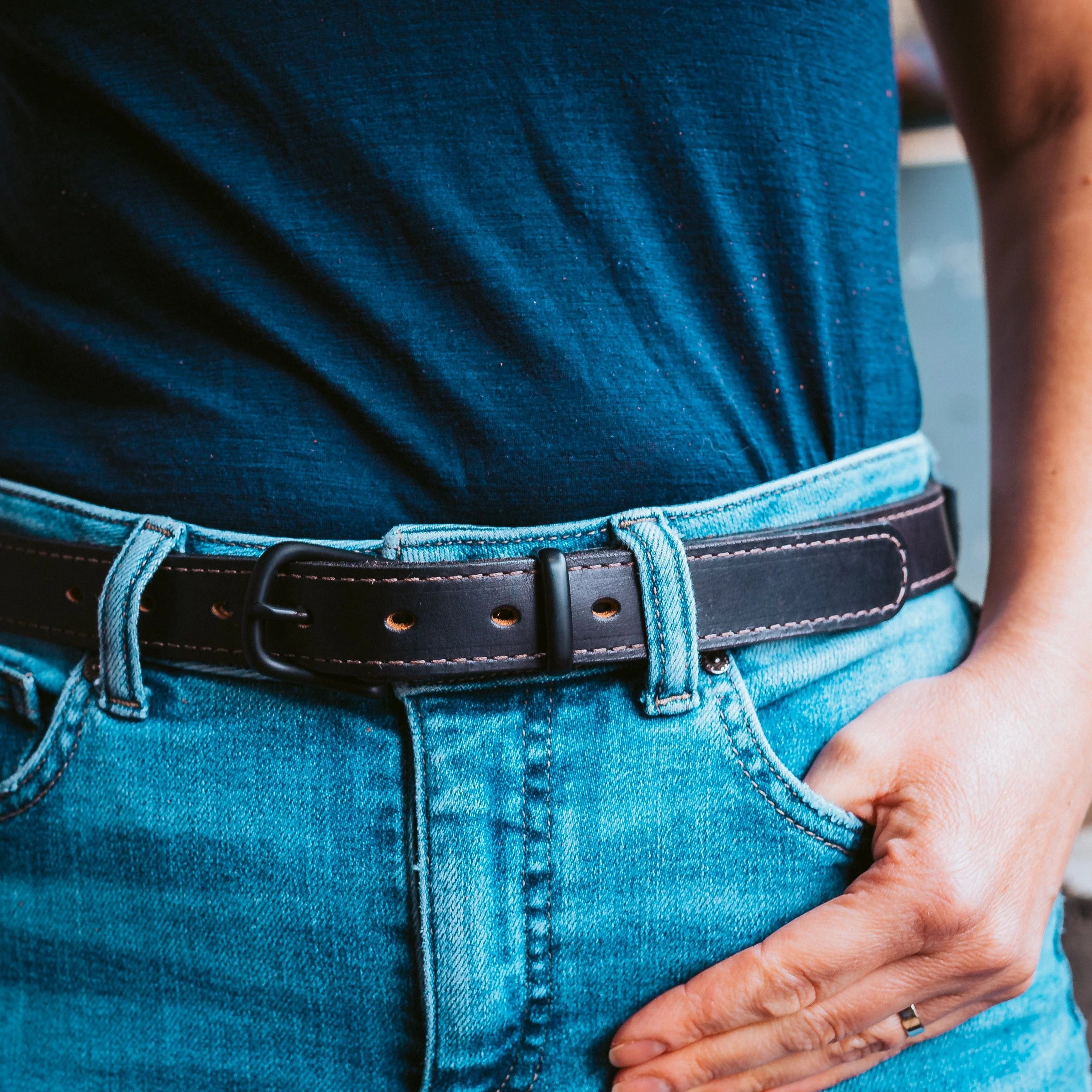 Leather Vanguard Belt - 1" - Image 20