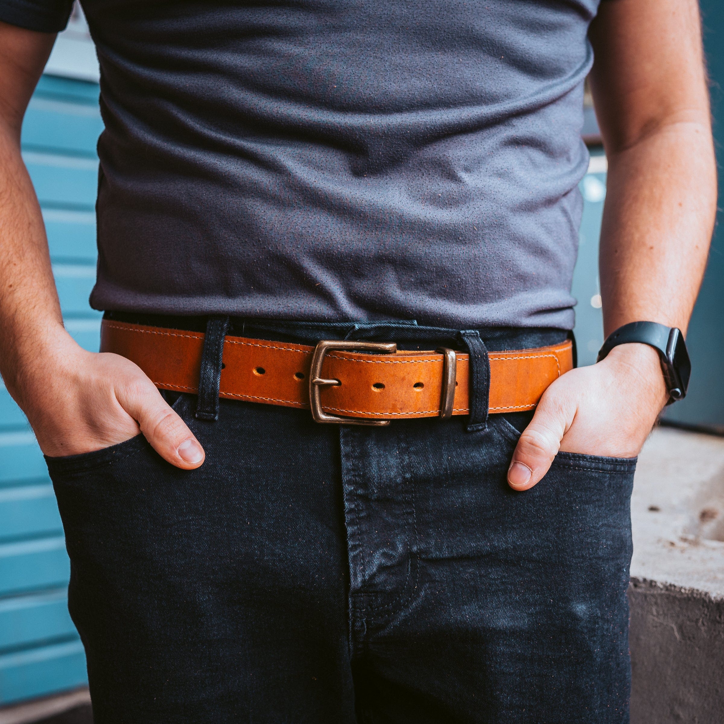Leather Vanguard Belt - 1.5" - Image 8