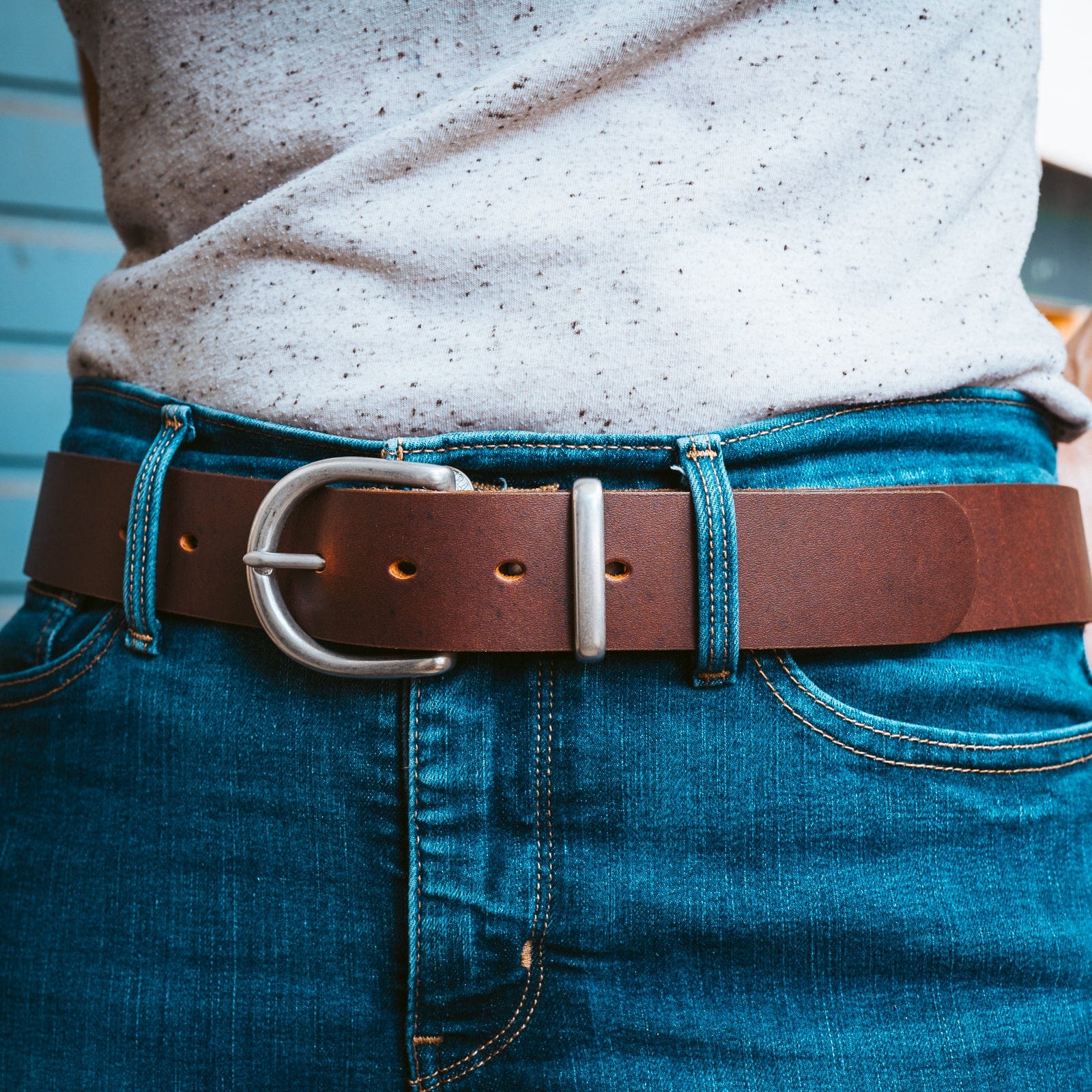 Women's Leather Belt - 1.5" - Image 14