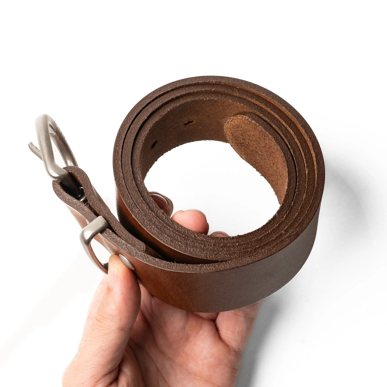 Women's Leather Belt - 1.5" - Image 3