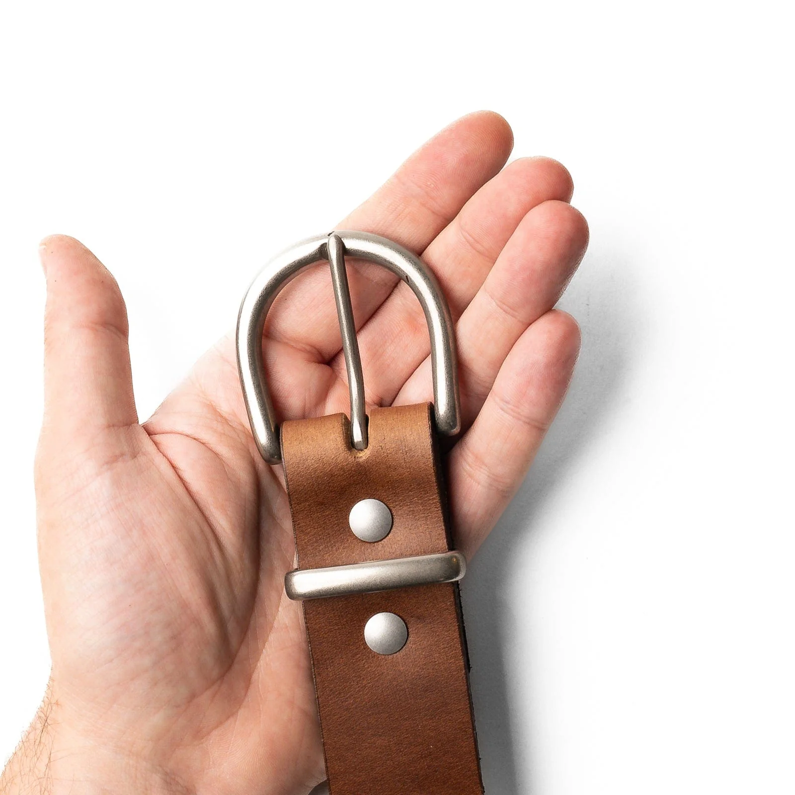 Women's Leather Belt - 1.5" - Image 4