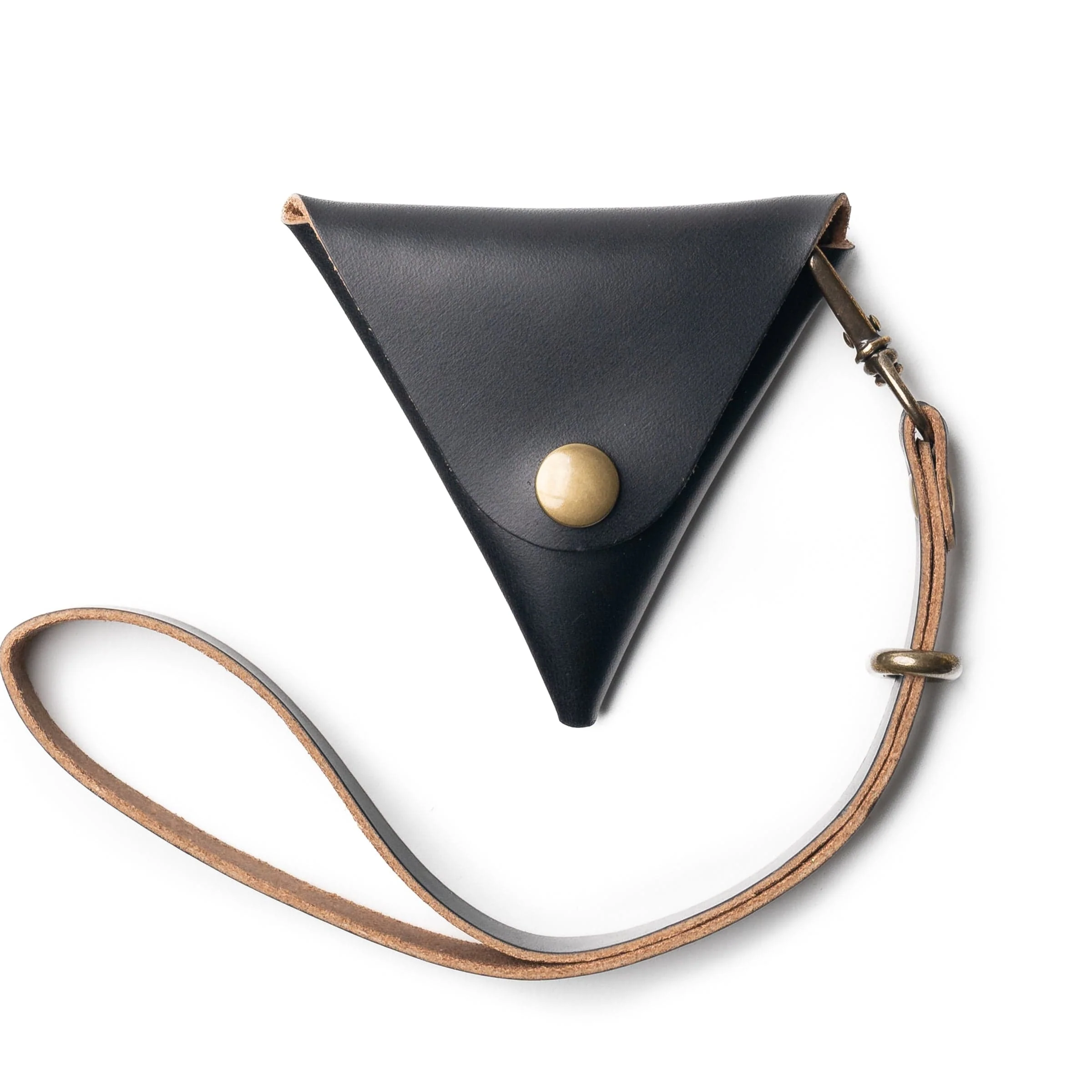 Leather Triangle Pouch - Image 10