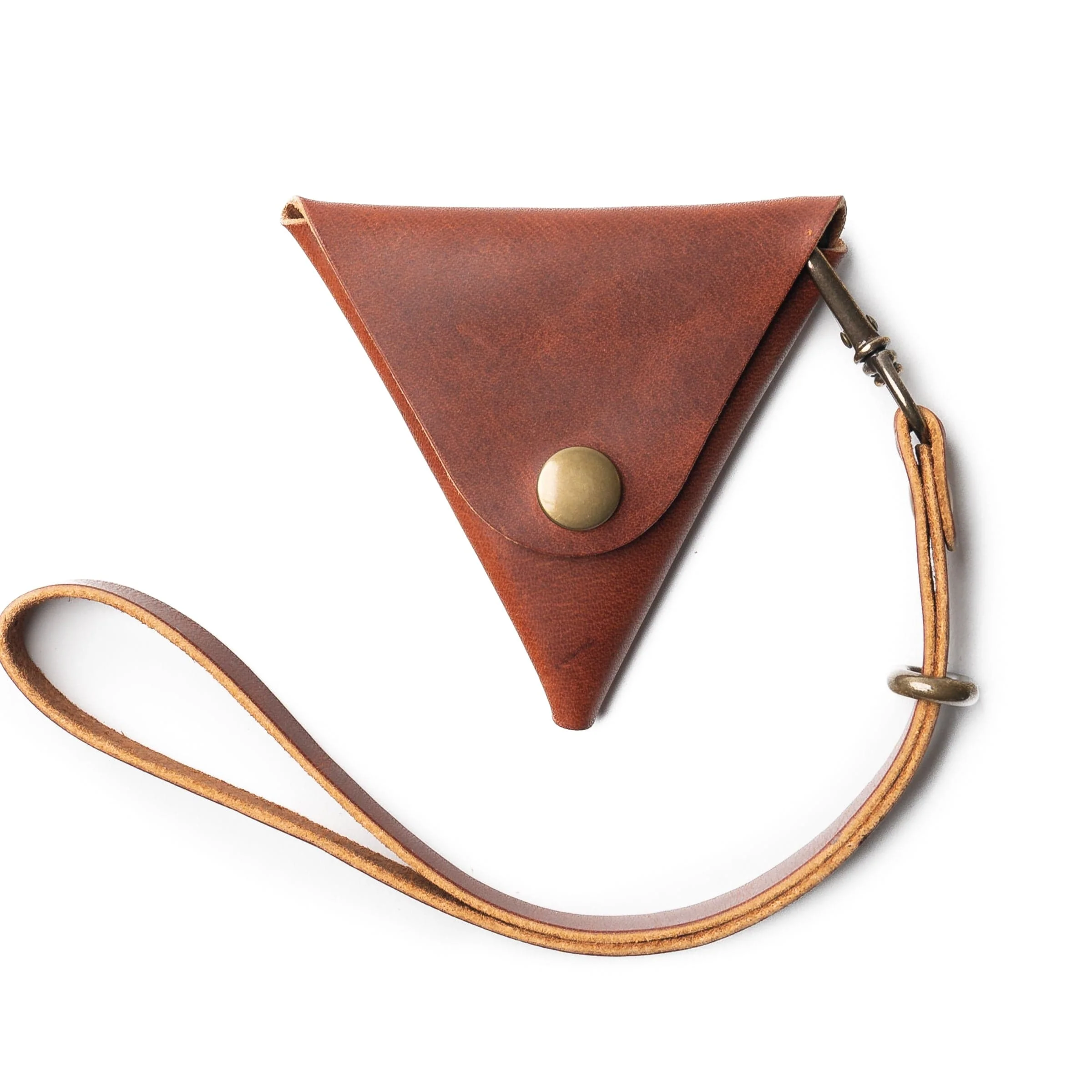 Leather Triangle Pouch - Image 7