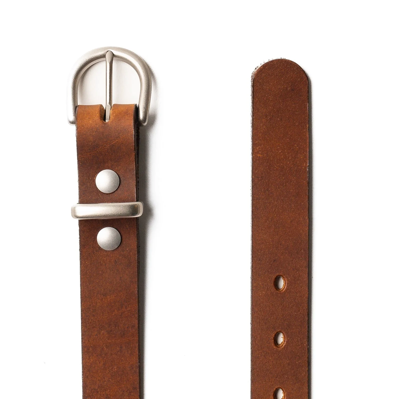 Women's Leather Belt - 1" - Image 10