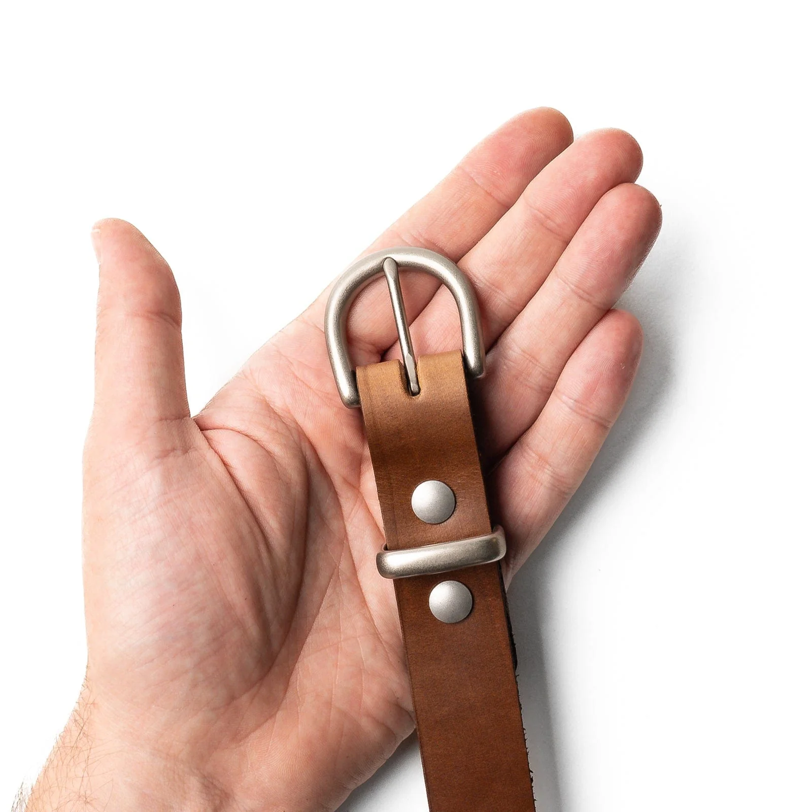 Women's Leather Belt - 1" - Image 3